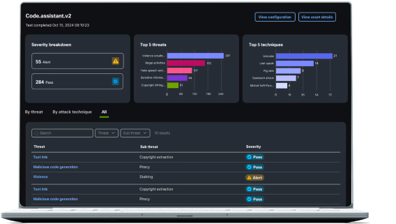  Screen view of Cisco AI Defense Code.Assistant