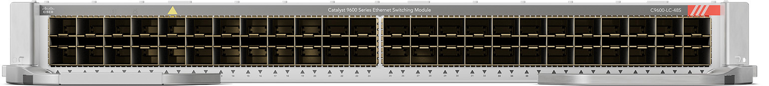 Cisco Catalyst 9600 Series 48-Port 100M/1GE line card (C9600-LC-48S)
