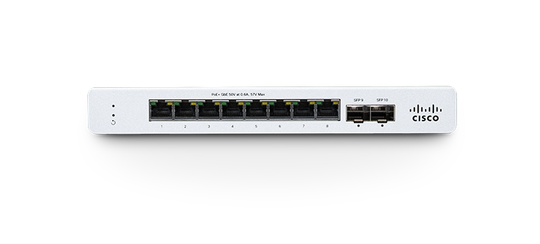 Cisco Meraki MS130-8 Cloud-Managed 8 GE Network Switch